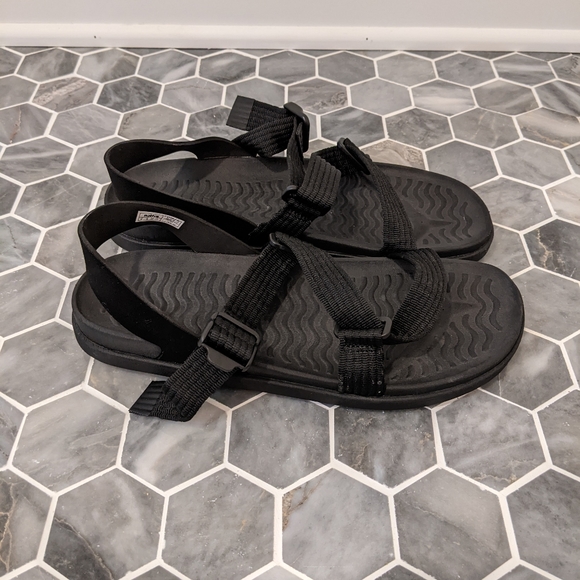 Native Other - Native Shoes Men's Black Strappy Zurich Sandals